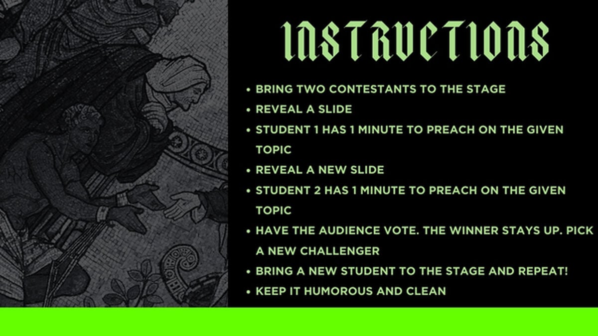 Minute Sermons: Part 2 image number null
